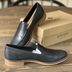 SPERRY - Fairpoint Loafer, Black. Womens sz 9. NIB